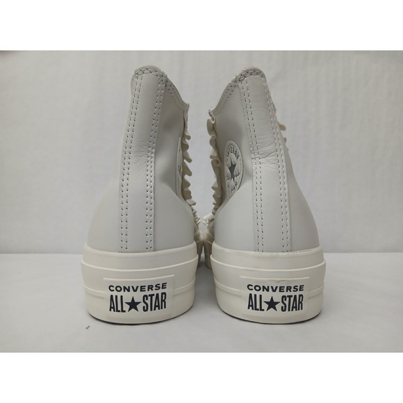 Converse Womens Chuck Taylor All Star Lift HI Sneakers A13388C Vint White Sz 9.5 - Picture 6 of 10
